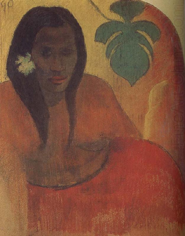 Paul Gauguin Tahitian woman china oil painting image
